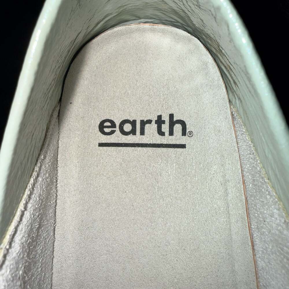 Earth Rosewood Cedarwood Seafoam Leather Sneakers Size 7.5M - Picture 8 of 8